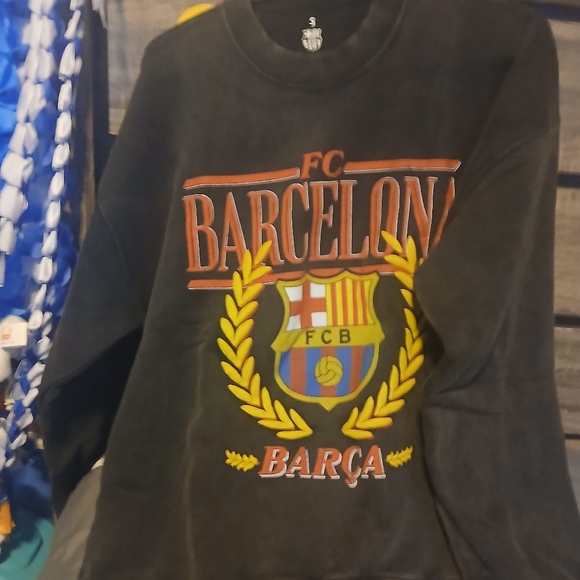 FC Barcelona Black Sweatshirt - Picture 3 of 10